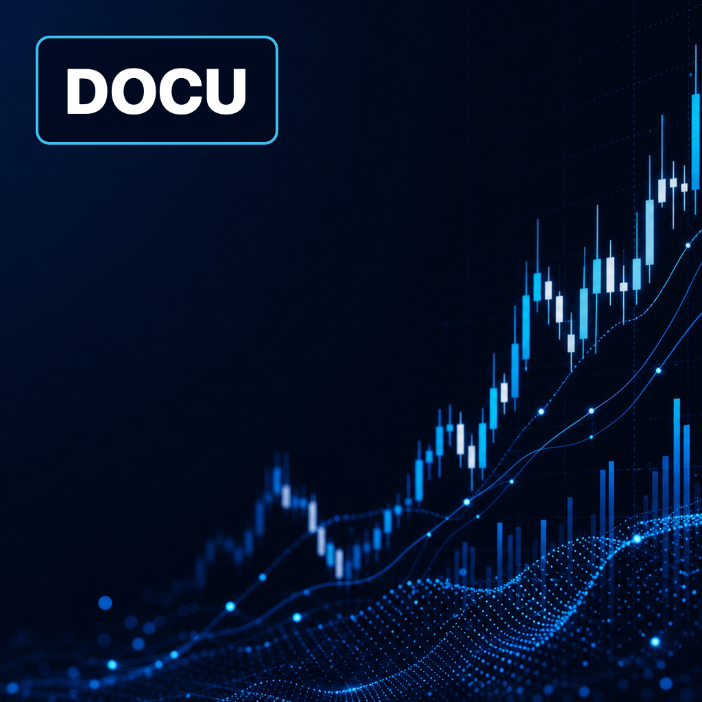 DOCU 1-minute OHLCV full-history US stock data